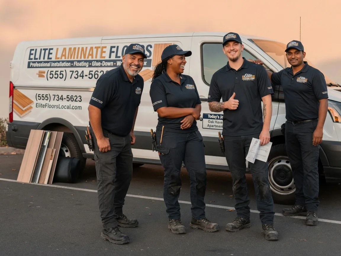 Laminate flooring installation company in Hamburg, IA